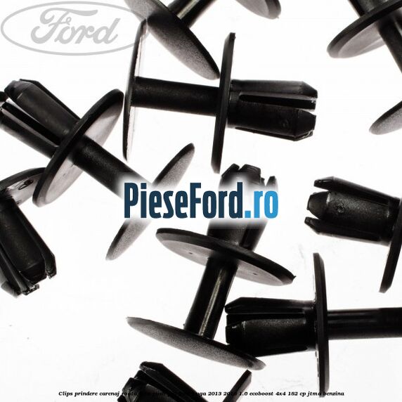 Clips prindere carenaj roata fata push pin Ford Kuga 2013-2016 1.6 EcoBoost 4x4 182 cp JTMA benzina