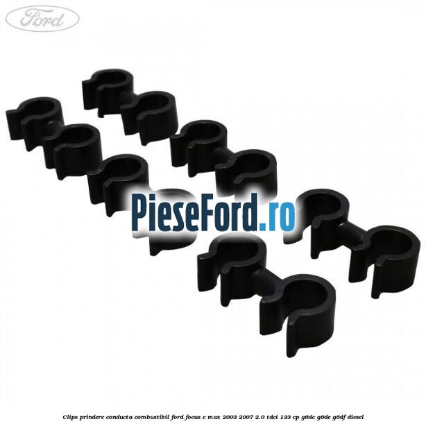 Clips prindere conducta combustibil Ford Focus C-Max 2003-2007 2.0 TDCi 133 cp G6DC, G6DE, G6DF diesel