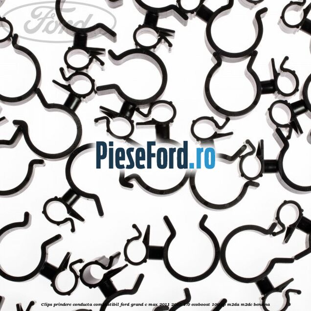 Clips prindere conducta combustibil Ford Grand C-Max 2011-2015 1.0 EcoBoost 100 cp Clips prindere conducta combustibil Ford Grand C-Max 2011-2015 1.0 EcoBoost 100 cp M2DA, M2DC benzina