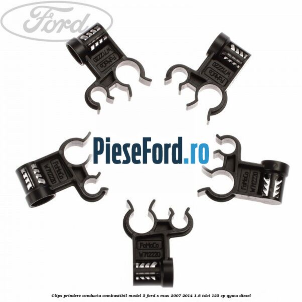 Clips prindere conducta combustibil model 5 Ford S-Max 2007-2014 1.8 TDCi 125 cp QYWA diesel