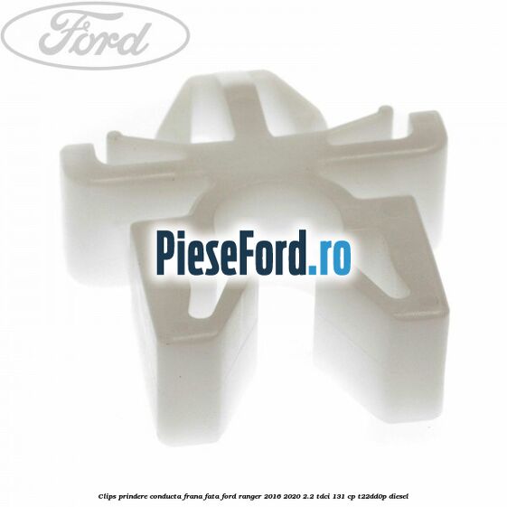 Clips prindere conducta frana fata Ford Ranger 2016-2020 2.2 TDCi 131 cp T22DD0P diesel