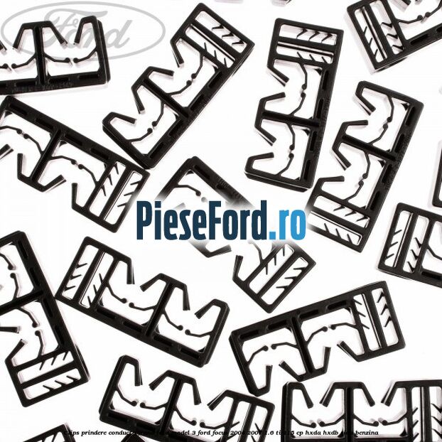 Clips prindere conducta frana fata model 3 Ford Focus 2004-2007 1.6 Ti 115 cp Clips prindere conducta frana fata model 3 Ford Focus 2004-2007 1.6 Ti 115 cp HXDA, HXDB, SIDA benzina