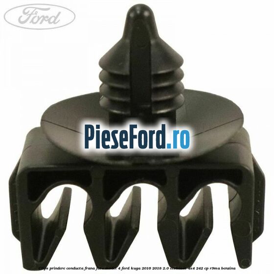 Clips prindere conducta frana fata model 4 Ford Kuga 2016-2018 2.0 EcoBoost 4x4 242 cp R9MA benzina