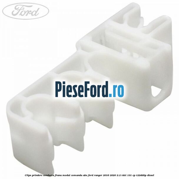 Clips prindere conducta frana modul comanda ABS Ford Ranger 2016-2020 2.2 TDCi 131 cp T22DD0P diesel