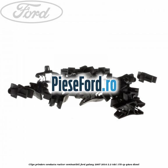 Clips prindere conducta racitor combustibil Ford Galaxy 2007-2014 2.2 TDCi 175 cp Clips prindere conducta racitor combustibil Ford Galaxy 2007-2014 2.2 TDCi 175 cp Q4WA diesel