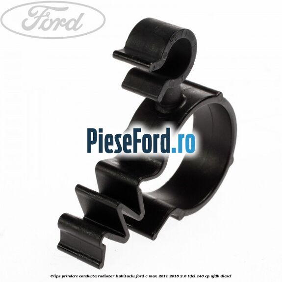 Clips prindere conducta radiator habitaclu Ford C-Max 2011-2015 2.0 TDCi 140 cp UFDB diesel