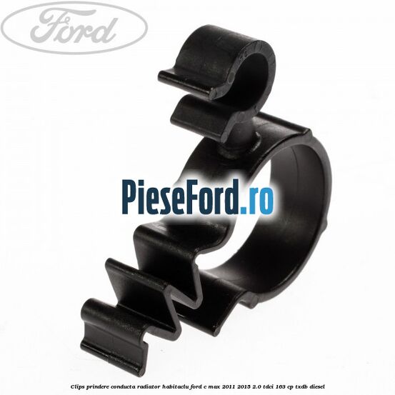 Clips prindere conducta radiator habitaclu Ford C-Max 2011-2015 2.0 TDCi 163 cp TXDB diesel