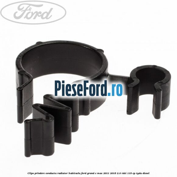 Clips prindere conducta radiator habitaclu Ford Grand C-Max 2011-2015 2.0 TDCi 115 cp TYDA diesel