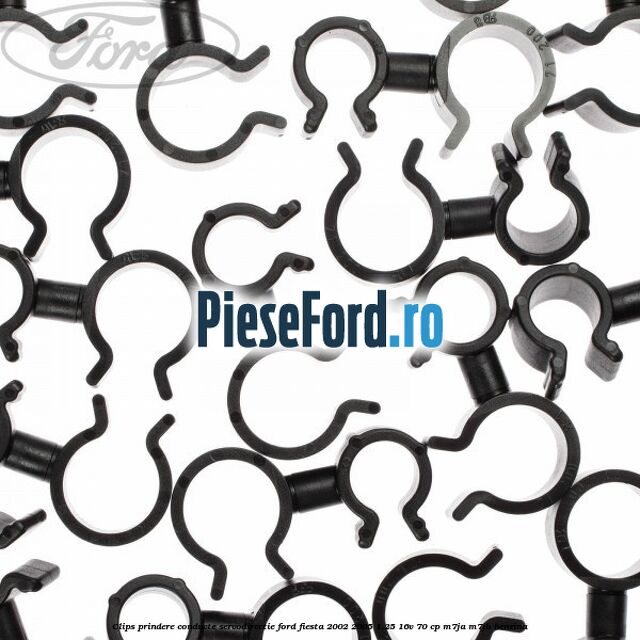Clips prindere conducte servodirectie Ford Fiesta 2002-2005 1.25 16V 70 cp M7JA, M7JB benzina