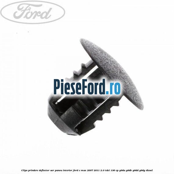 Clips prindere deflector aer, panou interior Ford C-Max 2007-2011 2.0 TDCi 136 cp G6DA, G6DB, G6DD, G6DG diesel