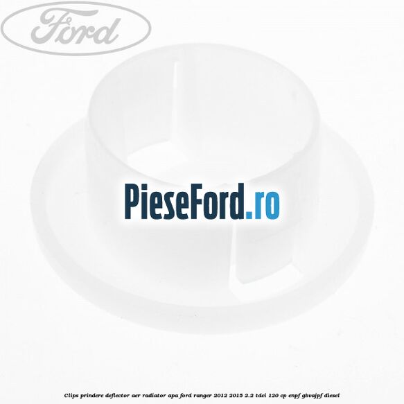Clips prindere deflector aer radiator apa Ford Ranger 2012-2015 2.2 TDCi 120 cp ENPF, GBVAJPF diesel