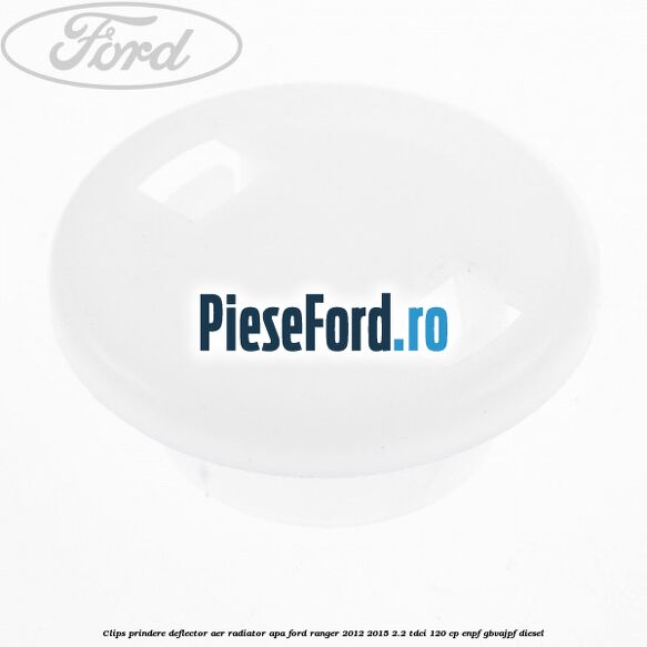 Clips prindere deflector aer radiator apa Ford Ranger 2012-2015 2.2 TDCi 120 cp ENPF, GBVAJPF diesel