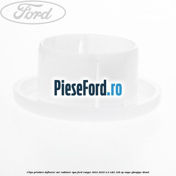 Clips prindere deflector aer radiator apa Ford Ranger 2012-2015 2.2 TDCi 125 cp ENQW, GBVAJQW diesel