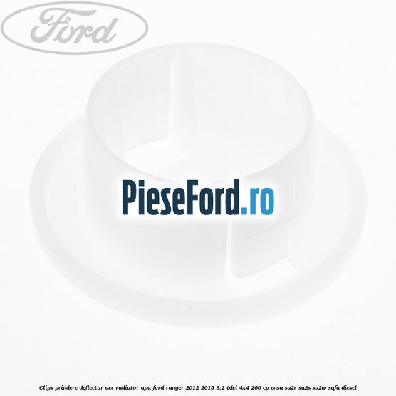 Clips prindere deflector aer radiator apa Ford Ranger 2012-2015 3.2 TDCi 4x4 200 cp ENSA, SA2R, SA2S, SA2W, SAFA diesel