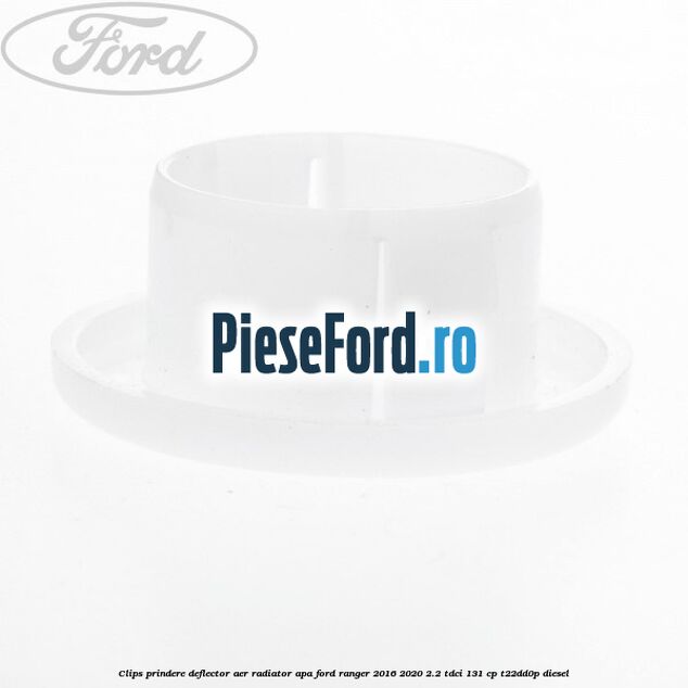 Clips prindere deflector aer radiator apa Ford Ranger 2016-2020 2.2 TDCi 131 cp T22DD0P diesel