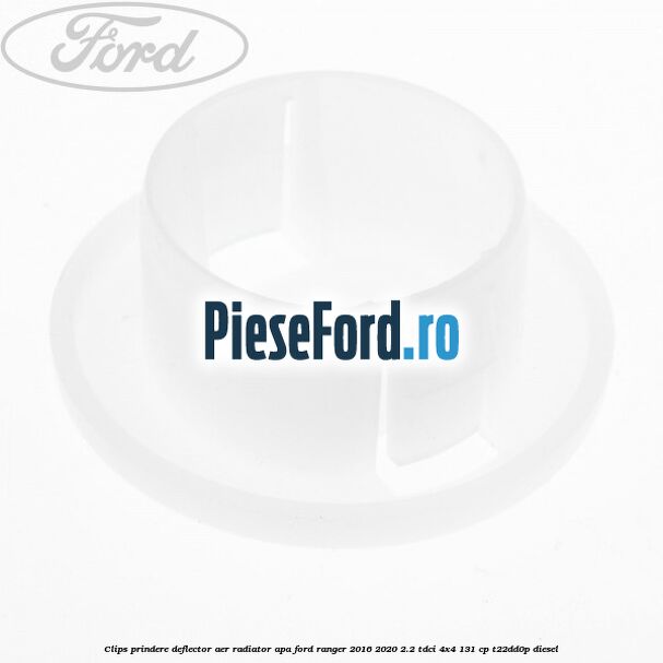 Clips prindere deflector aer radiator apa Ford Ranger 2016-2020 2.2 TDCi 4x4 131 cp T22DD0P diesel