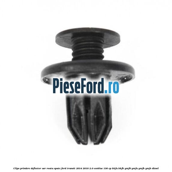 Clips prindere deflector aer roata spate Ford Transit 2014-2018 2.0 EcoBlue 130 cp BKFA, BKFB, YMF6, YMFA, YMFB, YMFS diesel