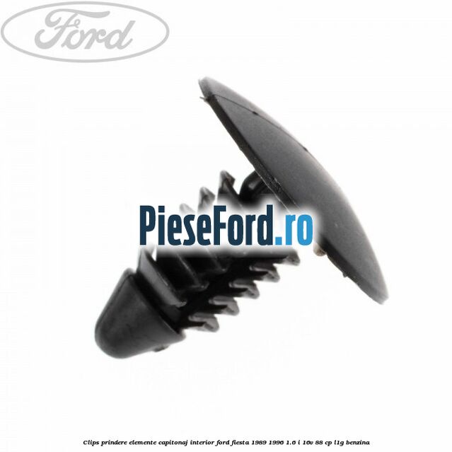 Clips prindere elemente capitonaj interior Ford Fiesta 1989-1996 1.6 i 16V 88 cp L1G benzina