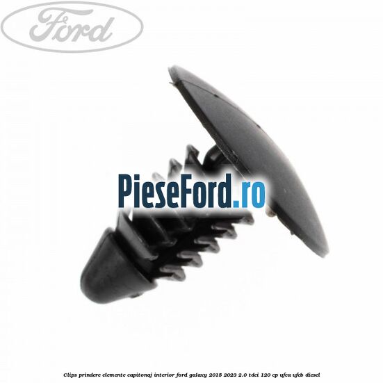 Clips prindere elemente capitonaj interior Ford Galaxy 2015-2023 2.0 TDCi 120 cp UFCA, UFCB diesel