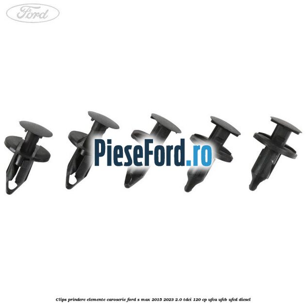 Clips prindere elemente caroserie Ford S-Max 2015-2023 2.0 TDCi 120 cp UFCA, UFCB, UFCD diesel