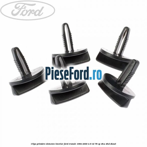Clips prindere elemente interior Ford Transit 1994-2000 2.5 TD 75 cp 4HA, 4HD diesel