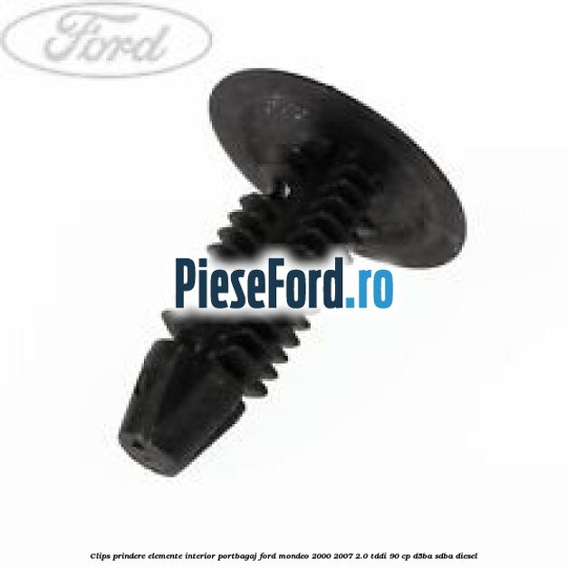 Clips prindere elemente interior portbagaj Ford Mondeo 2000-2007 2.0 TDDI 90 cp D5BA, SDBA diesel