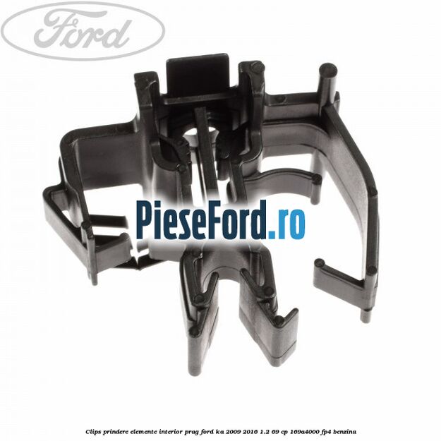 Clips prindere elemente interior prag Ford Ka 2009-2016 1.2 69 cp 169A4000, FP4 benzina