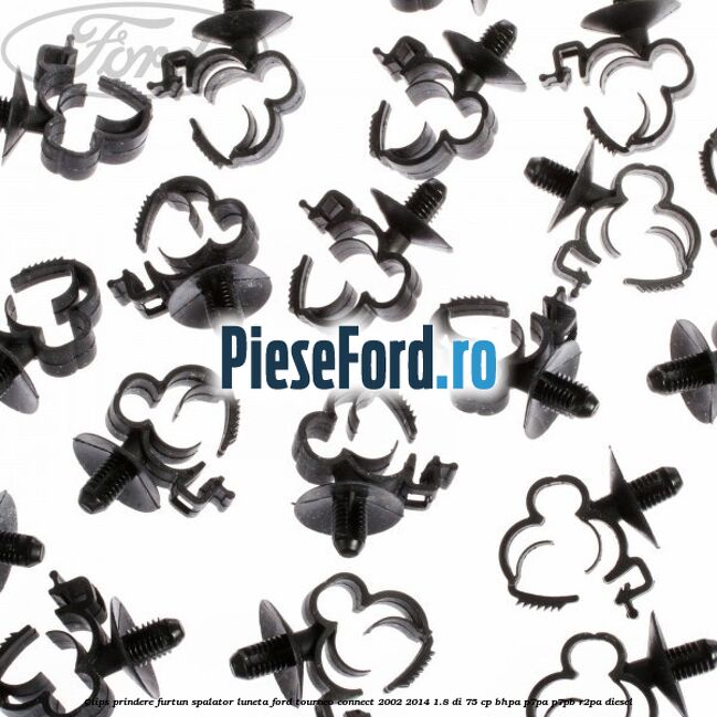 Clips prindere furtun spalator luneta Ford Tourneo Connect 2002-2014 1.8 Di 75 cp BHPA, P7PA, P7PB, R2PA diesel