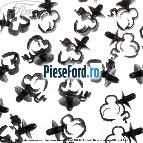 Clips prindere furtun spalator luneta Ford Tourneo Connect 2002-2014 1.8 TDCi 110 cp RWPA, RWPB, RWPC, RWPD diesel