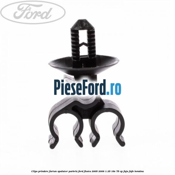 Clips prindere furtun spalator parbriz Ford Fiesta 2005-2008 1.25 16V 75 cp FUJA, FUJB benzina