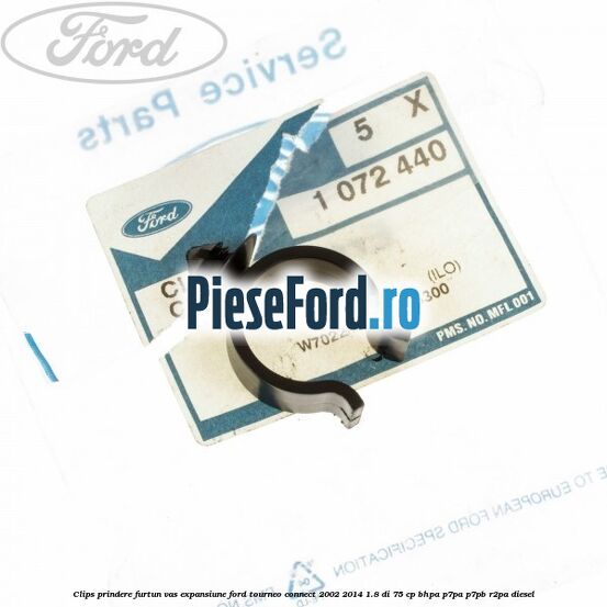 Clips prindere furtun vas expansiune Ford Tourneo Connect 2002-2014 1.8 Di 75 cp BHPA, P7PA, P7PB, R2PA diesel