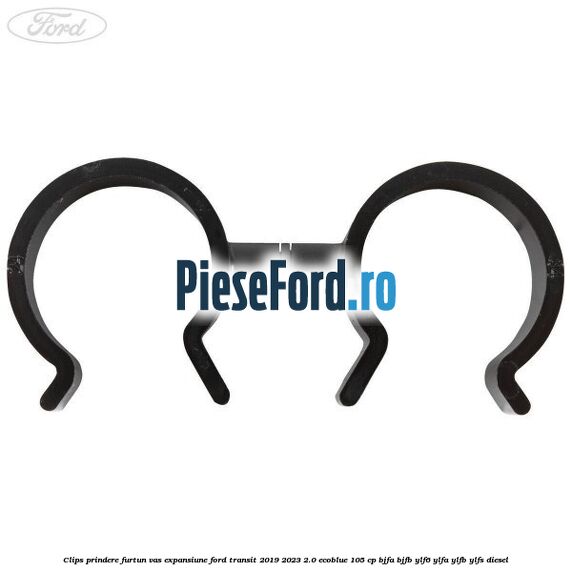 Clips prindere furtun vas expansiune Ford Transit 2019-2023 2.0 EcoBlue 105 cp Clips prindere furtun vas expansiune Ford Transit 2019-2023 2.0 EcoBlue 105 cp BJFA, BJFB, YLF6, YLFA, YLFB, YLFS diesel