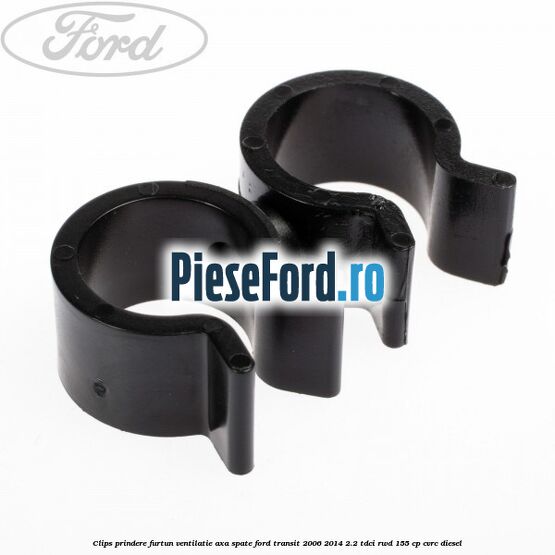 Clips prindere furtun ventilatie axa spate Ford Transit 2006-2014 2.2 TDCi RWD 155 cp CVRC diesel