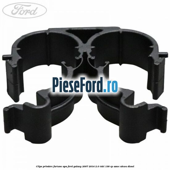 Clips prindere furtune apa Ford Galaxy 2007-2014 2.0 TDCi 136 cp AZWC, UKWA diesel