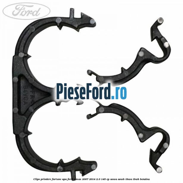 Clips prindere furtune apa Ford S-Max 2007-2014 2.0 145 cp AOWA, AOWB, TBWA, TBWB benzina