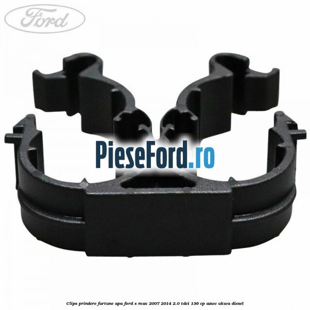 Clips prindere furtune apa Ford S-Max 2007-2014 2.0 TDCi 136 cp AZWC, UKWA diesel