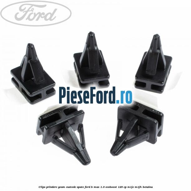 Clips prindere geam custode spate Ford B-Max 1.0 EcoBoost 125 cp M1JE, M1JH benzina