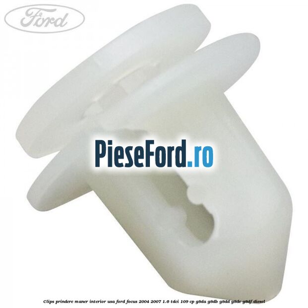 Clips prindere maner interior usa Ford Focus 2004-2007 1.6 TDCi 109 cp G8DA, G8DB, G8DD, G8DE, G8DF diesel