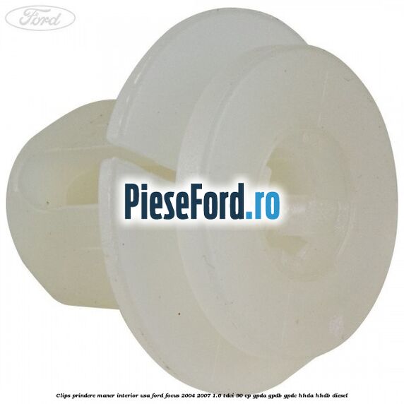 Clips prindere maner interior usa Ford Focus 2004-2007 1.6 TDCi 90 cp GPDA, GPDB, GPDC, HHDA, HHDB diesel