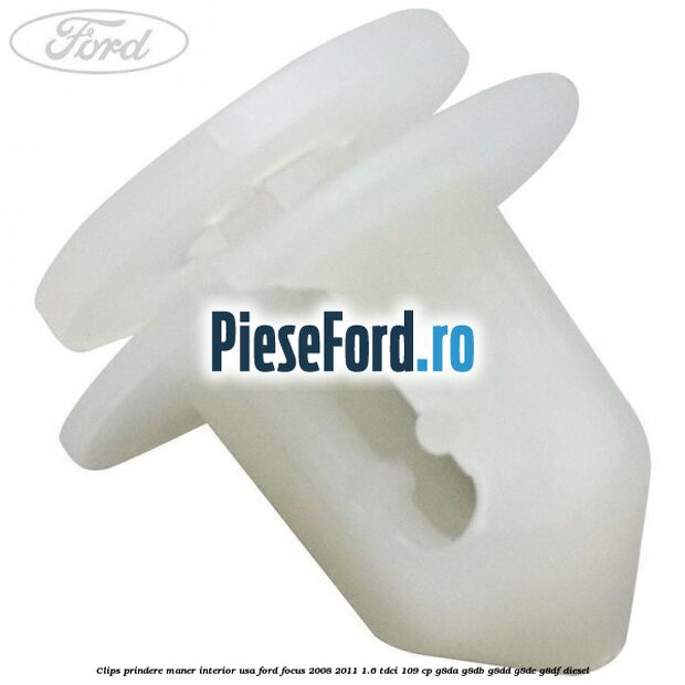 Clips prindere maner interior usa Ford Focus 2008-2011 1.6 TDCi 109 cp G8DA, G8DB, G8DD, G8DE, G8DF diesel