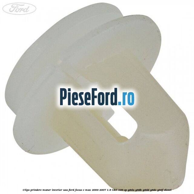 Clips prindere maner interior usa Ford Focus C-Max 2003-2007 1.6 TDCi 109 cp G8DA, G8DB, G8DD, G8DE, G8DF diesel