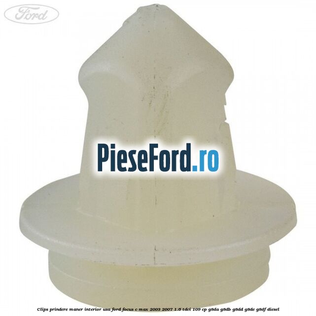 Clips prindere maner interior usa Ford Focus C-Max 2003-2007 1.6 TDCi 109 cp G8DA, G8DB, G8DD, G8DE, G8DF diesel