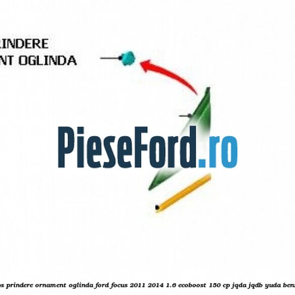 Clips prindere ornament oglinda Ford Focus 2011-2014 1.6 EcoBoost 150 cp Clips prindere ornament oglinda Ford Focus 2011-2014 1.6 EcoBoost 150 cp JQDA, JQDB, YUDA benzina