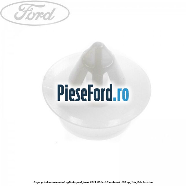 Clips prindere ornament oglinda Ford Focus 2011-2014 1.6 EcoBoost 182 cp JTDA, JTDB benzina