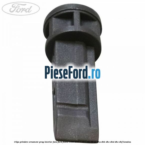 Clips prindere ornament prag interior fata Ford Fiesta 1996-2001 1.25 i 16V 75 cp DHA, DHB, DHC, DHD, DHE, DHF benzina
