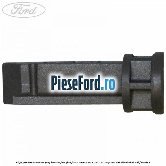 Clips prindere ornament prag interior fata Ford Fiesta 1996-2001 1.25 i 16V 75 cp DHA, DHB, DHC, DHD, DHE, DHF benzina