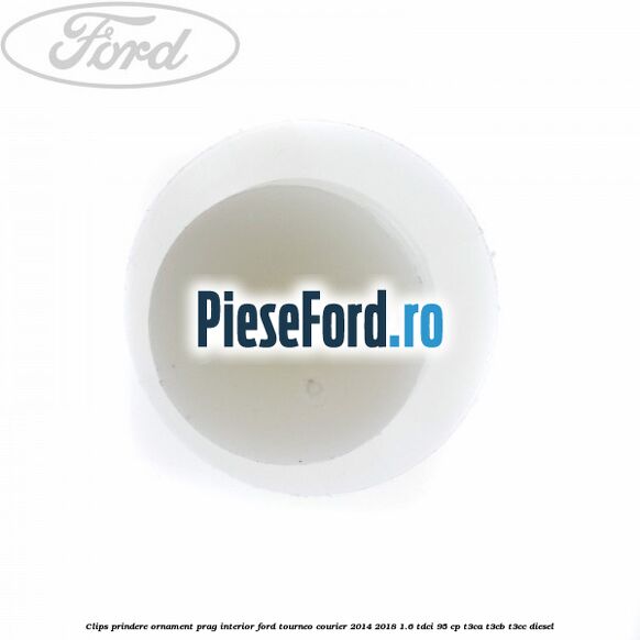 Clips prindere ornament prag interior Ford Tourneo Courier 2014-2018 1.6 TDCi 95 cp T3CA, T3CB, T3CC diesel