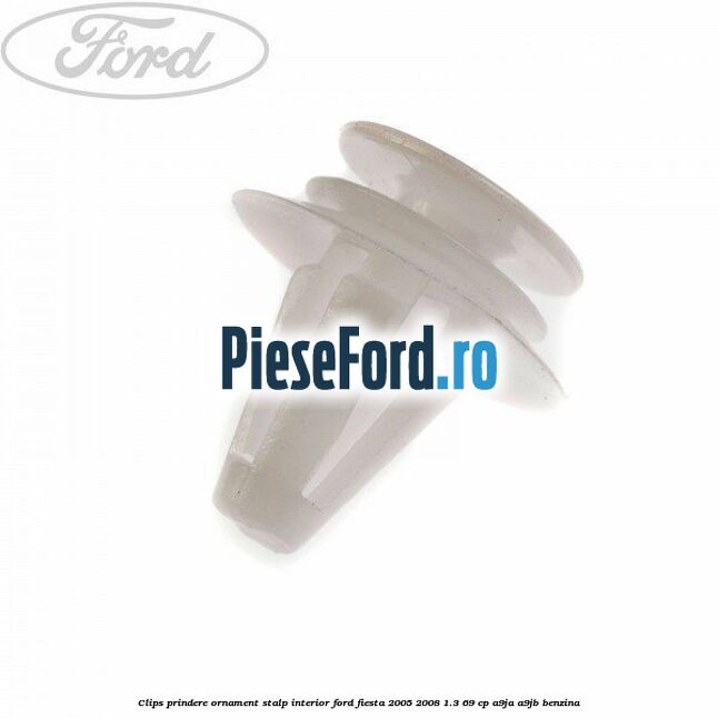 Clips prindere ornament stalp interior Ford Fiesta 2005-2008 1.3 69 cp A9JA, A9JB benzina