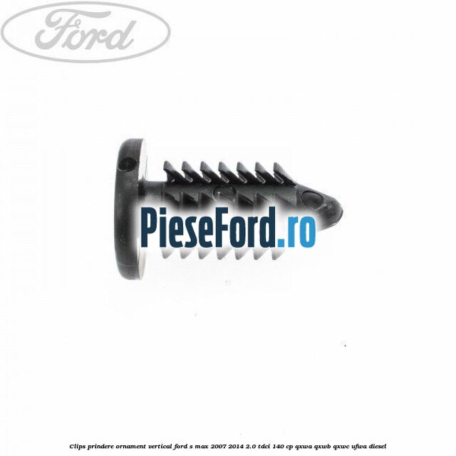 Clips prindere ornament vertical Ford S-Max 2007-2014 2.0 TDCi 140 cp