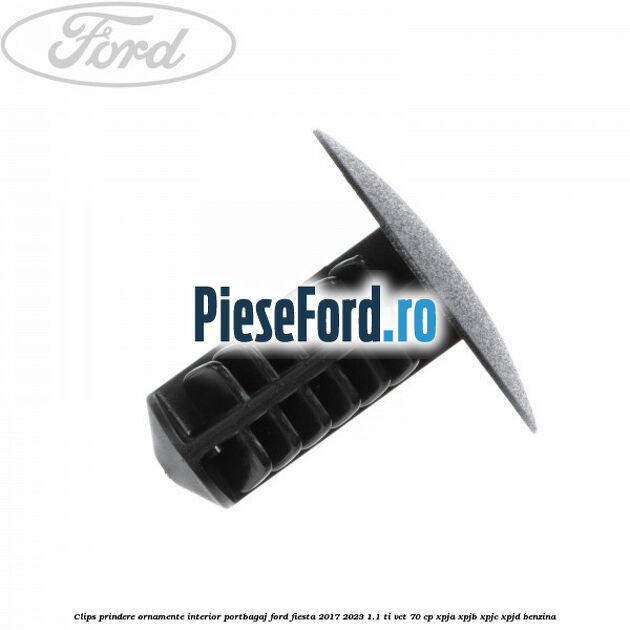 Clips prindere ornamente interior portbagaj Ford Fiesta 2017-2023 1.1 Ti-VCT 70 cp Clips prindere ornamente interior portbagaj Ford Fiesta 2017-2023 1.1 Ti-VCT 70 cp XPJA, XPJB, XPJC, XPJD benzina